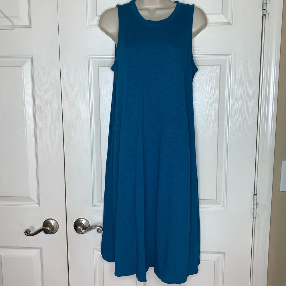 J. Jill Blue Tank Dress